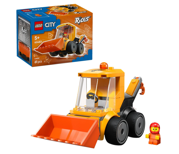 LEGO CITY 60483 Pojazdy — ładowarka kołowa - 1473494 - zdjęcie 2